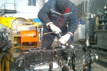 капитальный ремонт двигателя Cummins 8.3